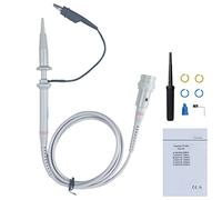 OWON 100MHz Kit de sonde d'oscilloscope, atténuation de la sonde à clip d'oscilloscope BNC peut être ajustée par 1x ou 10x interrupteur à glissière pour les oscilloscopes d'origine