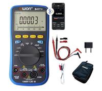 OWON B41T+ Multimètre Numérique Bluetooth, 22 000 Points Multimètre Numérique 3 En 1 À Plage Automatique Avec Rétroéclairage Bluetooth True RMS Pour Test Électrique Etc