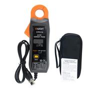 OWON CP024 Sonde de pince de courant AC/DC pour oscilloscope, testeur de courant Pince ampèremétrique Bande passante 200KHz 1mV/10mA 400A Correction du zéro relatif avec connecteur de type BNC
