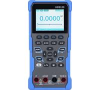 OWON HDS120 Oscilloscope numérique Multimètre 2-en-1 20000 points Testeur True RMS 1MHz 5MS/s Gamme automatique Batterie Lithium 2600mAh Ecran IPS 2.8-inch Clavier complet Forme d'onde Mesure automati