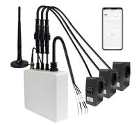 OWON Moniteur d'énergie WiFi 750A, pince triphasée avec mesure en temps réel de la puissance, tension, courant et facteur de puissance, intégration avec l'application Smart Life