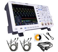 OWON Oscilloscope numérique XDS3064E 4 CH DSO - Oscilloscopes numériques de bureau à 4 canaux - Bande passante de 60 MHz - 1 GS/s - Oscilloscopes numériques HD pris en charge SCPI et LabVIEW