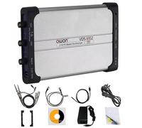 OWON Oscilloscope PC 2 Voies USB, Résolution Verticale 8 Bits, Bande Passante 100 MHz, Compatible Protocole SCPI, avec Générateur de Signaux