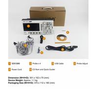 OWON SDS1104 Oscilloscope 4-CH Numérique 100MHZ Bande Passante 1GS/S Haut