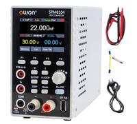 OWON SPM8104 (0-80V,0-10A) Alimentation DC programmable avec multimètre 4,5chiffres, sortie 400W, haute résolution 10mV/1mA, compatible USB/RS232/LAN et SCPI utilisation industrielle et en laboratoire