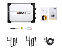 Owon VDS1022I Oscilloscope virtuel Dual-Channel Bande passante d'isolation 25 m USB 100MS/S Taux d'échantillonnage