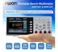 OWON XDM1041 XDM1241 4 1/2 multimètre numérique banc Portable True RMS tension de courant cc/AC USB multimètre testeur compteur SCPI XDM1241