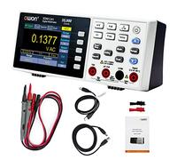 OWON XDM1241 Multimètre de banc portable avec 3,5 pouces 55 000 points True RMS Ultra léger Avec alimentation par batterie au lithium Mesure sur site Multi-testeur numérique pour laboratoires, usines