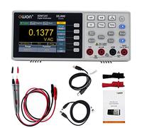 OWON XDM1241 Multimètre numérique portable, multimètre numérique de bureau 3,5 pouces, testeur de température LCD True RMS 55 000 points pour instruments et laboratoires, usines