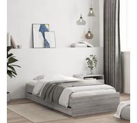 OWOX Sonoma Lit simple 90 x 200 cm, 6 tiroirs, sommier à lattes, jeune/invité/chambre à coucher