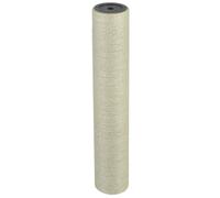 Owoxanthellate Arbre à chat beige 8 x 45 cm - Tronc en sisal avec filetage M10 pour montage mural et colonne de rechange - Colonne à chat en sisal naturel pour l'entretien des griffes et le jeu