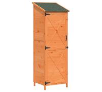 Owoxanthellate Armoire de jardin marron 59,5 x 56 x 176,5 cm en bois