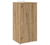 Owoxanthellate Armoire de rangement en chêne artisan - 50 x 45 x 103,5 cm - En bois avec étagère, capacité de charge de 60 kg - Armoire de bureau moderne pour réception, couloir, bureau à domicile