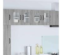 Owoxanthellate Armoire murale de cuisine, 60 x 31 x 40 cm, en bois dérivé du bois, design moderne, avec 2 portes et étagères, robuste et durable, pour cuisine, salon, bureau