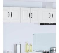 Owoxanthellate Armoire murale murale blanche 30 x 31 x 40 cm - En matériau dérivé du bois - Avec étagère - Design moderne - Robuste et durable - Pour cuisine, salle à manger, couloir