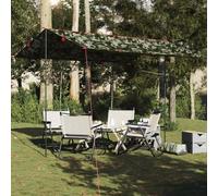 Owoxanthellate Bâche de camouflage 366 x 306 cm en polyester 185T avec revêtement PU imperméable et légère pour camping, trekking, aventures en plein air