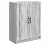 Owoxanthellate Buffet gris Sonoma 66 x 34,5 x 87 cm, commode en bois avec 2 portes, armoire d'appoint moderne pour salon, salle à manger et couloir, armoire de rangement élégante