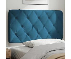 Owoxanthellate Coussin de tête de lit en velours avec reliure en losanges - Rembourrage en mousse douce et soutien dorsal à suspendre au mur ou à la tête de lit - Pour chambre à coucher, chambre