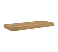 Owoxanthellate Étagère murale - Marron - 60 x 23 x 4 cm - Étagère flottante moderne en bois pour salon, chambre à coucher et cuisine - Étagère suspendue fine pour décoration et livres