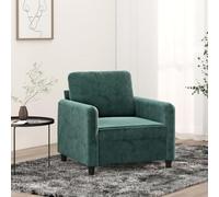 Owoxanthellate Fauteuil 78 x 77 x 80 cm - Largeur d'assise : 60 cm - Charge maximale : 110 kg - Mini canapé pour salon, chambre à coucher, bureau