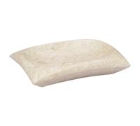 Owoxanthellate Lavabo à poser en marbre crème 50 x 35 x 10 cm
