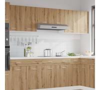 Owoxanthellate Lyon Armoire suspendue, en chêne artisanal, 40 x 31 x 60 cm, en matériau dérivé du bois, montage mural, meuble de cuisine, avec capacité de charge robuste, 60 kg, design moderne, pour