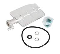 Owoxanthellate Owox Cadre de lit 150 x 200 cm, matériau dérivé du bois et eucalyptus Sommier à lattes, sans matelas