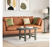 Owoxanthellate Pieds de table basse anthracite 50 x 43 cm en acier revêtu par pulvérisation - Design moderne - Robuste et réglable en hauteur - Pour salon, salle à manger, bureau