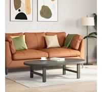 Owoxanthellate Pieds de table basse anthracite 60 x 30 cm en acier revêtu par pulvérisation - Pieds de nivellement réglables en hauteur - Pieds de table robustes - Design moderne pour salon, bureau