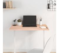 Owoxanthellate Plateau de bureau en chêne 80 x 50 cm, bord naturel, non traité, fait à la main, flexible, pour le bureau à domicile, la cuisine, l'atelier