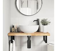 Owoxanthellate Plateau de table en acacia, 100 x 40 x 4 cm, en bois massif, moderne, robuste, pour écrire, dessiner, bricoler, pour salon, bureau, cuisine