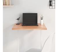 Owoxanthellate Plateau de table en bois massif - 60 x 40 x 2 cm - Chêne marron clair huilé - Plateau à dessin ou table pliante - Multifonction - Pour bureau, salle à manger et bureau à domicile