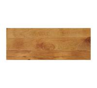 Owoxanthellate Plateau de table en bois massif - 80 x 20 x 3,8 cm - En bois de manguier - Chêne rustique - Multifonction - Pour la maison, le bureau, la cuisine et l'atelier