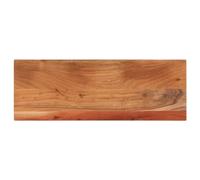Owoxanthellate Plateau de table en bois massif d'acacia rectangulaire, robuste et durable, design moderne, multifonction, pour bureau, cuisine, bureau à domicile, 70 x 40 x 3,8 cm