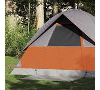 Owoxanthellate Tente de camping dôme orange pour 2 personnes, 215 x 150 x 127 cm, en polyester 185T avec revêtement PU, design moderne, tente familiale légère pour les aventures en plein air et les