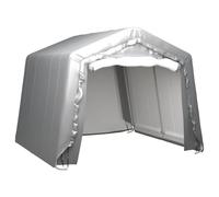 Owoxanthellate Tente de rangement 300 x 300 x 240 cm abri en acier gris