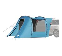 Owoxanthellate Tente de voiture bleue 335 x 352 x 217 cm - Tente de camping imperméable en polyester 185T avec revêtement en polyuréthane - Abri léger pour les festivals, les aventures en plein air et