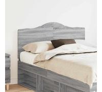 Owoxanthellate Tête de lit 135 cm en bois Sonoma gris - Design moderne avec élégance discrète et structure robuste - Pour chambre à coucher, chambre d'adolescent et chambre d'amis