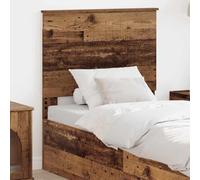 Owoxanthellate Tête de lit 83 x 7 x 100 cm en matériau à base de bois recy spect bois recy esign moderne - Robuste et durable - Pour chambre à coucher, chambre d'amis, chambre d'adolescent
