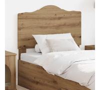Owoxanthellate Tête de lit en chêne artisanal, 83 x 100 cm, en bois dérivé, design moderne, robuste, pour chambre à coucher, lit à sommier tapissier et cadre standard