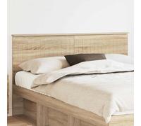 Owoxanthellate Tête de lit en chêne Sonoma - 153 x 7 x 100 cm - Design moderne en bois - Robuste et durable - Facile d'entretien - Montage en quelques minutes - Pour chambre à coucher, chambre