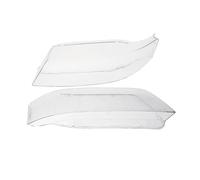 OWPBZ Cache phare avant de voiture compatible avec Audi A6 C5 1999 2000 2001 2002 1 paire de lentilles transparentes abat-jour gauche + droit phare coque de lampe transparente