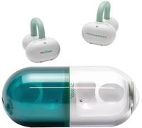 Ows Bluetooth 6.0 In-Ear Headphones Ipx4 Hanging Earbuds With Open Ear Clip Wireless Ai Enc Md-0Ws-003 (Green)