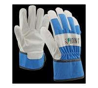 OX-ON OX-ON Gants enfant PU / coton bleu 6-8 ans Quantité:1