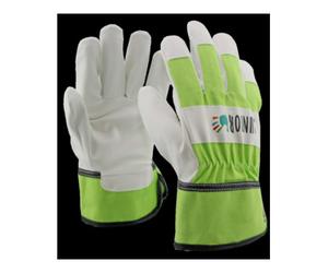 OX-ON OX-ON Gants enfants PU / coton vert 4-6 ans Quantité:1