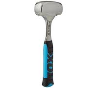 OX Tools Marteau - Club Pro - 3 lb - Acier allié - Bleu - Poignée antidérapante