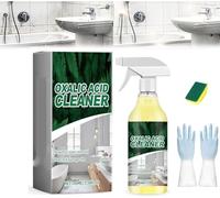 Oxalic Acid Powerful Stain Cleaner,Oxalic Acid Cleaner Spray,Powerful Stain Removal Spray for Kitchen,Bathroom,Floor,Countertop and Toilet,Multi-surface (1 Pcs)