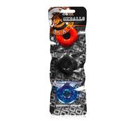 Oxballs Set de 3 Anneaux de Pénis Ringer Flex TPR
