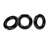 OXBALLS - set de 3 cockrings - silicone - noir