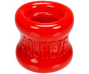 Oxballs Squeeze Ball Stretcher Anneau Testicules Rouge